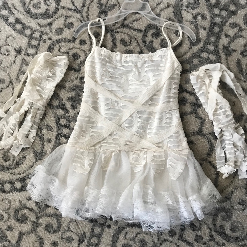 Little girls mummy dress Halloween Costume